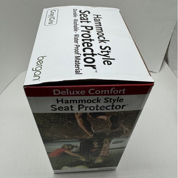 Hammock Style Seat Protector Deluxe Comfort Bergan Fits All Rear Seats - Picture 2 of 4